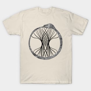 Yggdrasil with serpent T-Shirt